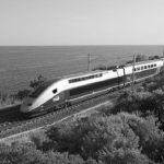 pociągi TGV kolej dużych prędkości we Francji