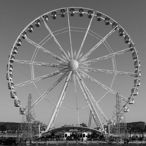grand roue de paris, diabelski młyn w paryżu