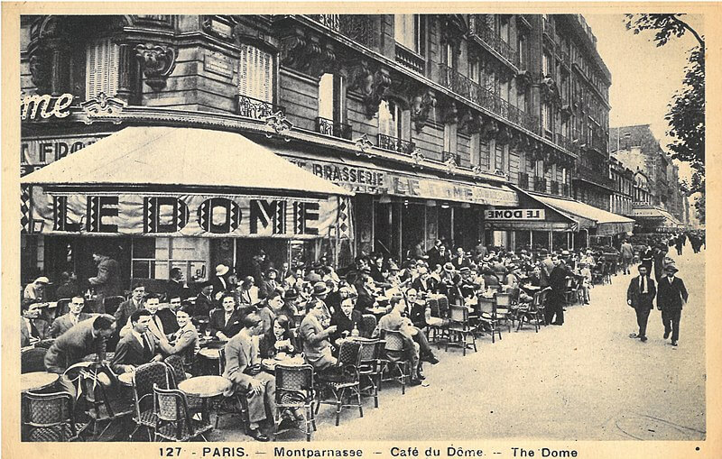 Restauracja Café du Dôme w Paryżu
