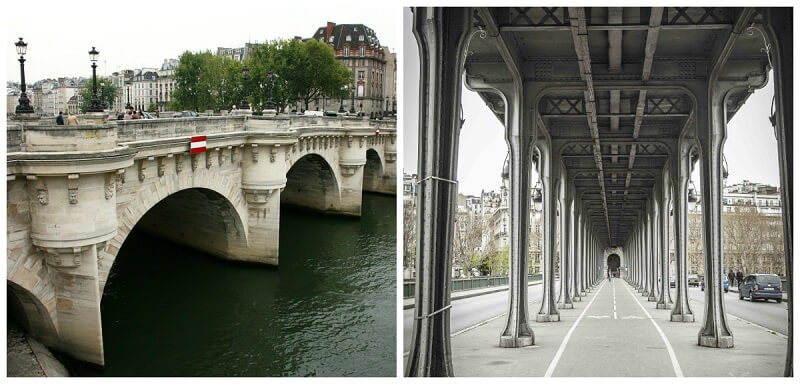 top 5 mostów w paryżu