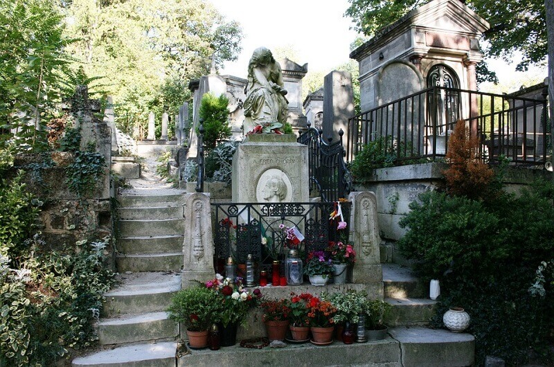 Znane cmentarze w Paryżu 