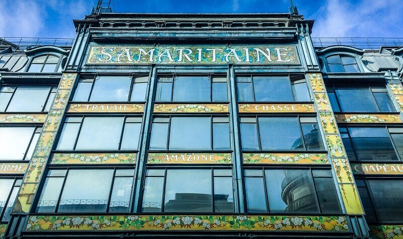 La Samaritaine największy dom towarowy w Paryżu