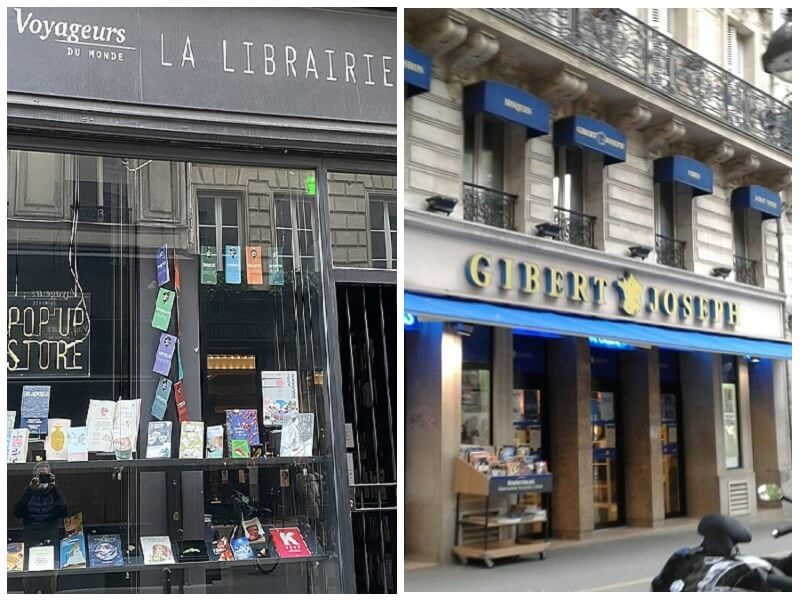 Księgarnie w Paryżu