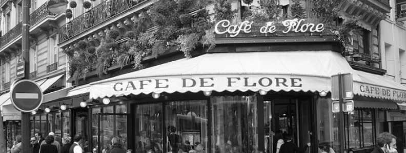 Popularne kawiarnie w Paryżu: Café de Flore Popularne kawiarnie w Paryżu: Café de Flore