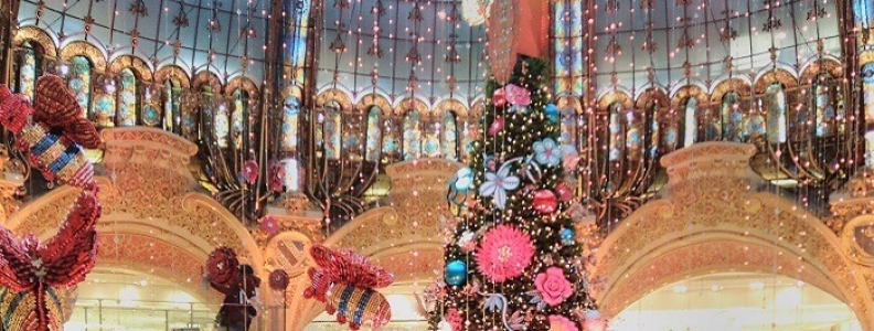 Choinka w Galeries Lafayette 2019: La Ruche de Noël Choinka w Galeries Lafayette 2019: La Ruche de Noël