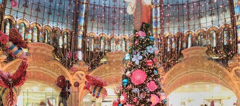 Choinka w Galeries Lafayette 2019: La Ruche de Noël