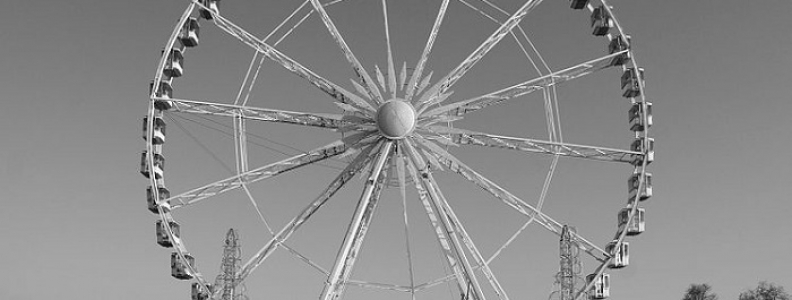 Diabelski młyn w Paryżu, czyli Grand Roue de Paris Diabelski młyn w Paryżu, czyli Grand Roue de Paris