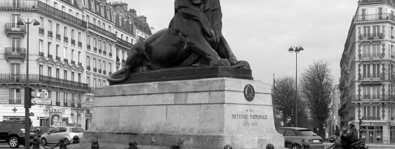 Lion de Belfort i inne lwy w Paryżu Lion de Belfort i inne lwy w Paryżu