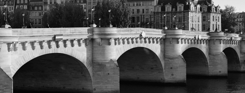 Najstarszy most w Paryżu: Pont Neuf Najstarszy most w Paryżu: Pont Neuf